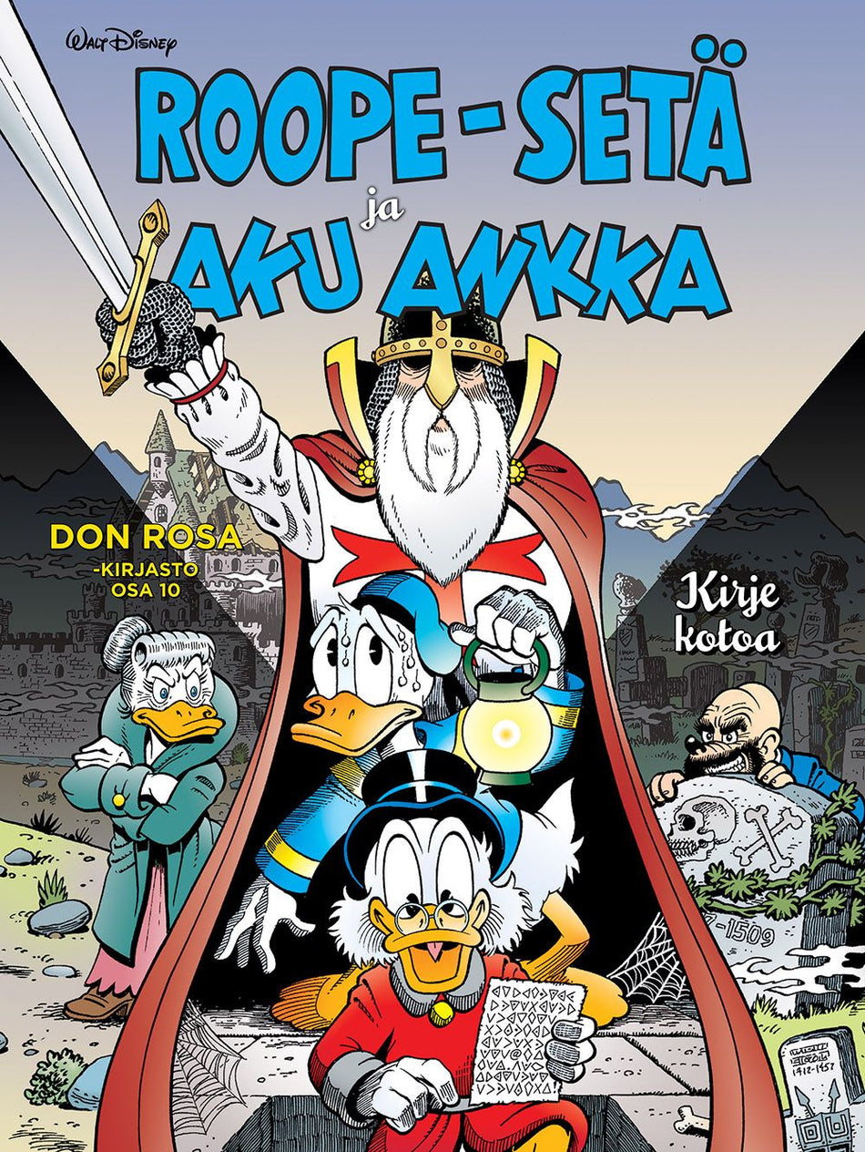 Valokuva kirjasta Don Rosa Don Rosa -kirjasto osa 10: Roope-Setä ja Aku Ankka - Kirje kotoa, kuuluu tuoteryhmään Sarjakuvat.
