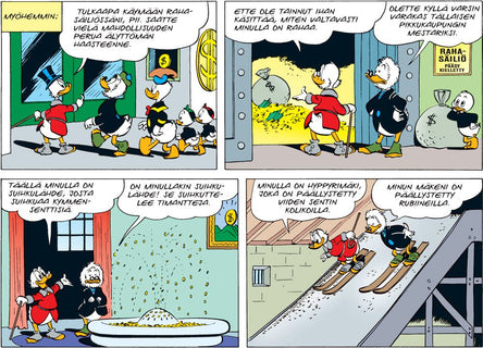 Roope-setä: Rahat haisemaan!