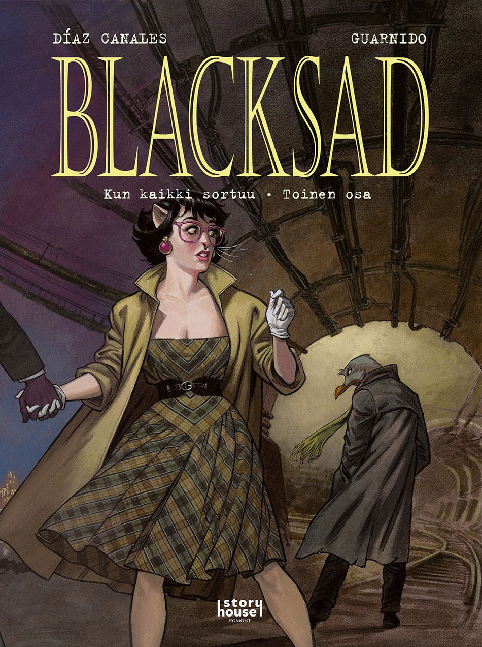 Valokuva kirjasta Juan Diaz Canales Blacksad 7: Kun kaikki sortuu osa 2, kuuluu tuoteryhmään Sarjakuvat.