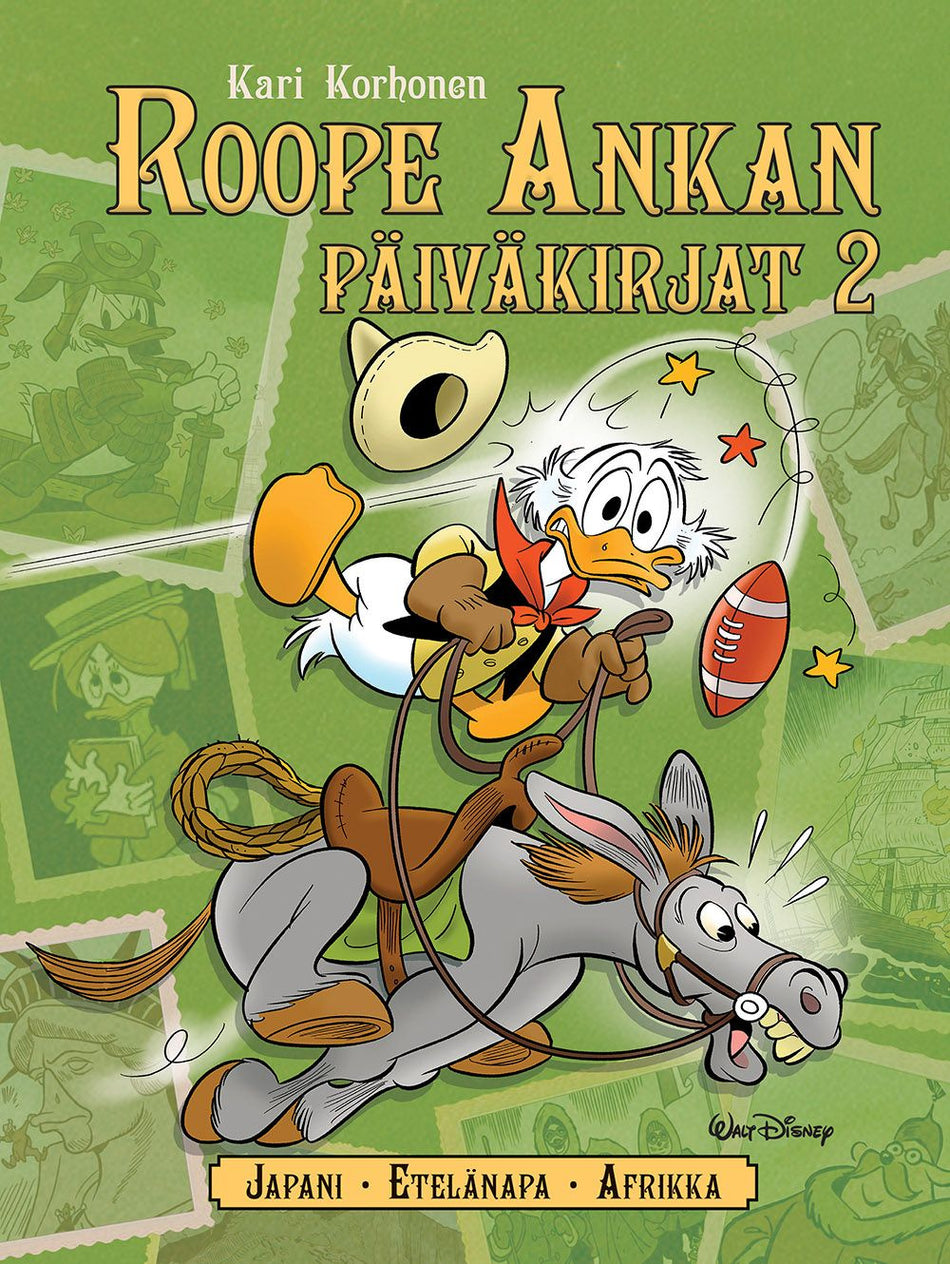 Valokuva kirjasta Kari Korhonen Roope Ankan päiväkirjat 2, kuuluu tuoteryhmään Sarjakuvat.