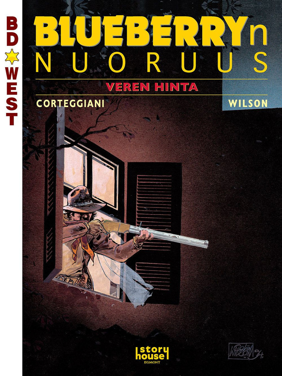 Valokuva kirjasta Francois Corteggiani Blueberryn nuoruus: Veren hinta, kuuluu tuoteryhmään Sarjakuvat.