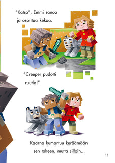 Minecraft - Haudutusta maan alla Helppolukuinen