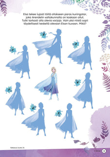 Disney Frozen Lumoavaa puuhaa ja taikavärejä