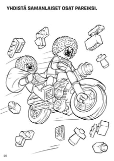 LEGO City Värityshälytys! Paksu värityskirja