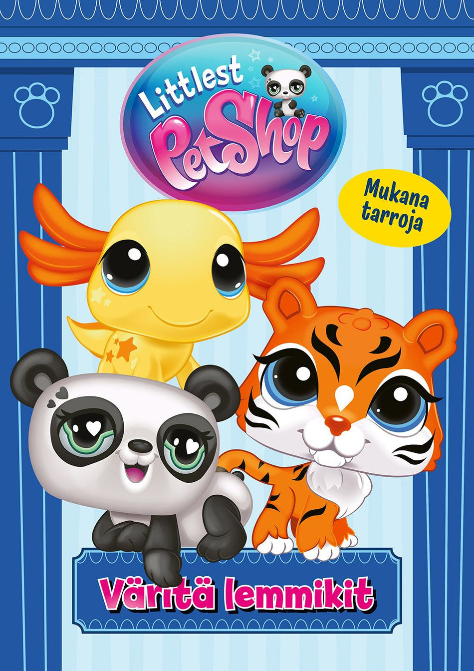 Valokuva kirjasta  Littlest Pet Shop Väritä lemmikit, kuuluu tuoteryhmään Väritys-puuhakirjat.