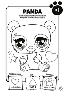 Littlest Pet Shop Väritä lemmikit