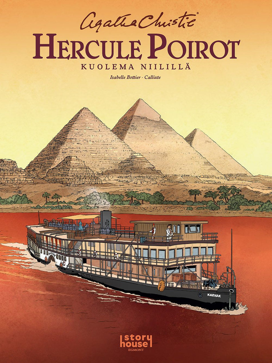 Valokuva kirjasta Isabelle Bottier Hercule Poirot: Kuolema Niilillä, kuuluu tuoteryhmään Sarjakuvat.