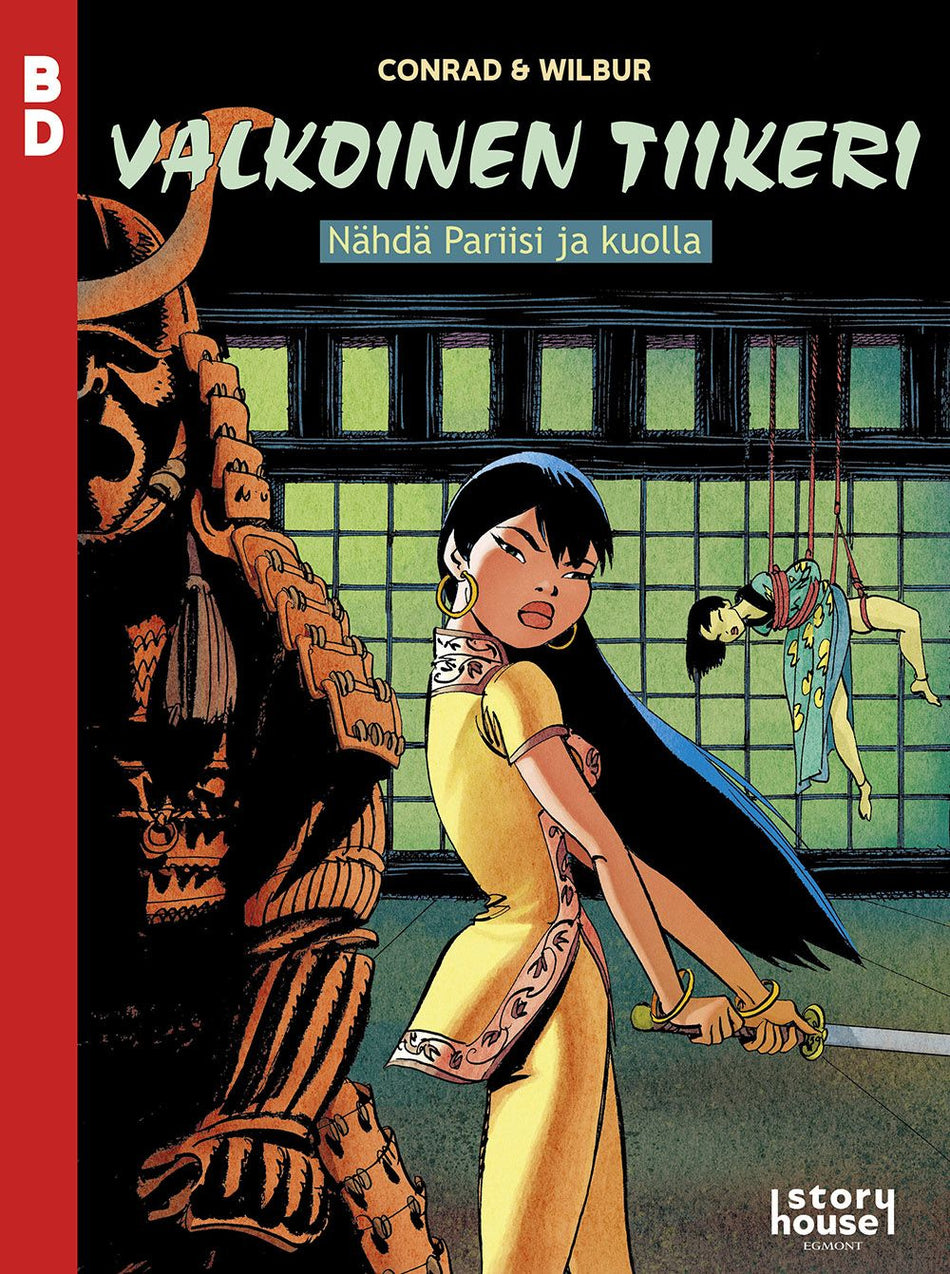 Valokuva kirjasta Sophie Commenge Valkoinen Tiikeri: Nähdä Pariisi ja kuolla, kuuluu tuoteryhmään Sarjakuvat.