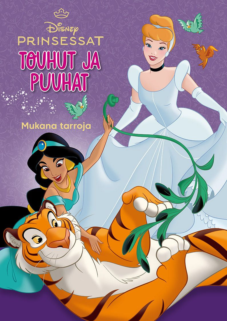 Valokuva kirjasta  Disney Prinsessat Touhut ja puuhat, kuuluu tuoteryhmään Väritys-puuhakirjat.