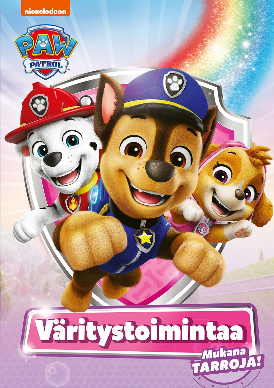 Valokuva kirjasta  Ryhmä Hau - PAW Patrol Väritystoimintaa värityskirja, kuuluu tuoteryhmään Väritys-puuhakirjat.