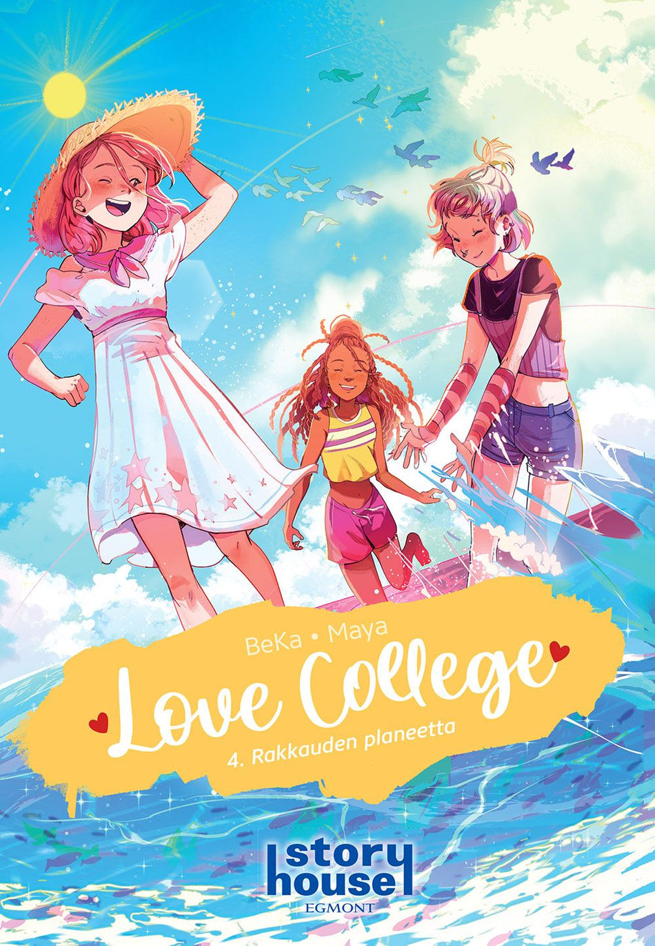Valokuva kirjasta Bertrand Escaich / Caroline Roque Love College 4: Rakkauden planeetta, kuuluu tuoteryhmään Nuorten romaanit.