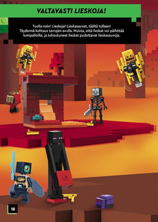 LEGO Minecraft Matkalla Ääreen puuhakirja + lelu
