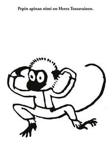 Peppi Pitkätossu Ensimmäinen värityskirjani
