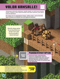 Minecraft Punakivi tarrapuuhaa