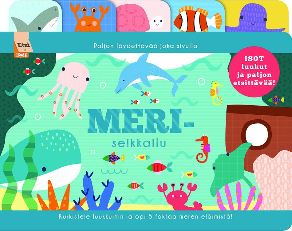 Valokuva kirjasta  Meriseikkailu (katselukirja), kuuluu tuoteryhmään Lasten kuvakirjat.