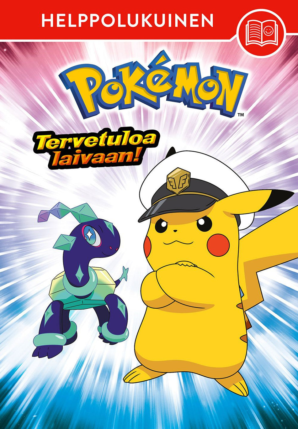 Valokuva kirjasta Christy Webster Pokémon - Tervetuloa laivaan! (helppolukuinen), kuuluu tuoteryhmään Lasten kuvakirjat.
