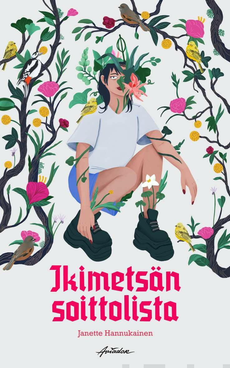 Valokuva kirjasta Janette Hannukainen Ikimetsän soittolista, kuuluu tuoteryhmään Runot.