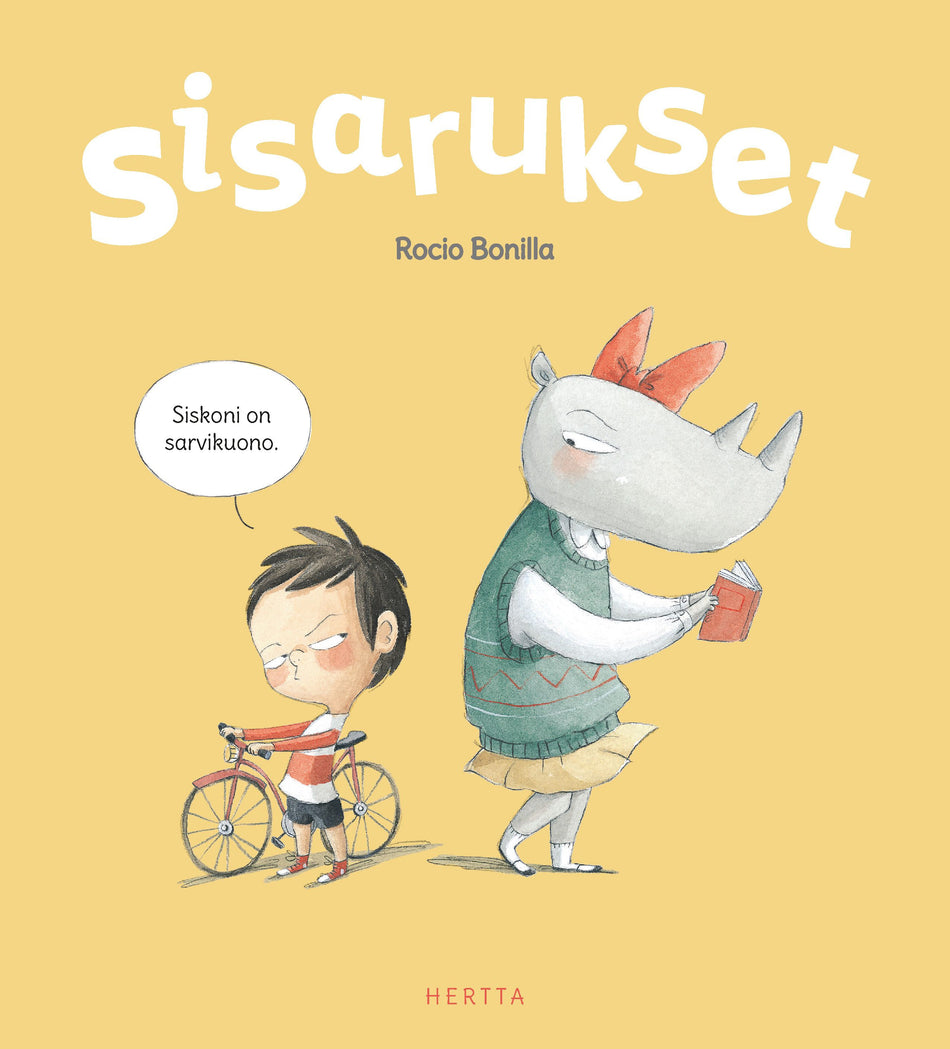 Valokuva kirjasta Rocio Bonilla Sisarukset, kuuluu tuoteryhmään Lasten kuvakirjat.