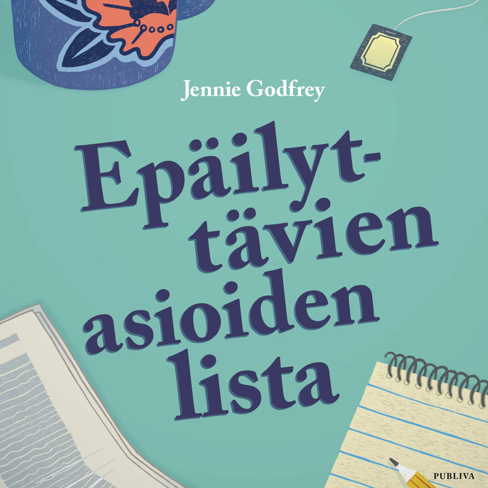 Valokuva kirjasta Jennie Godfrey Epäilyttävien asioiden lista, kuuluu tuoteryhmään Äänikirjat kauno.