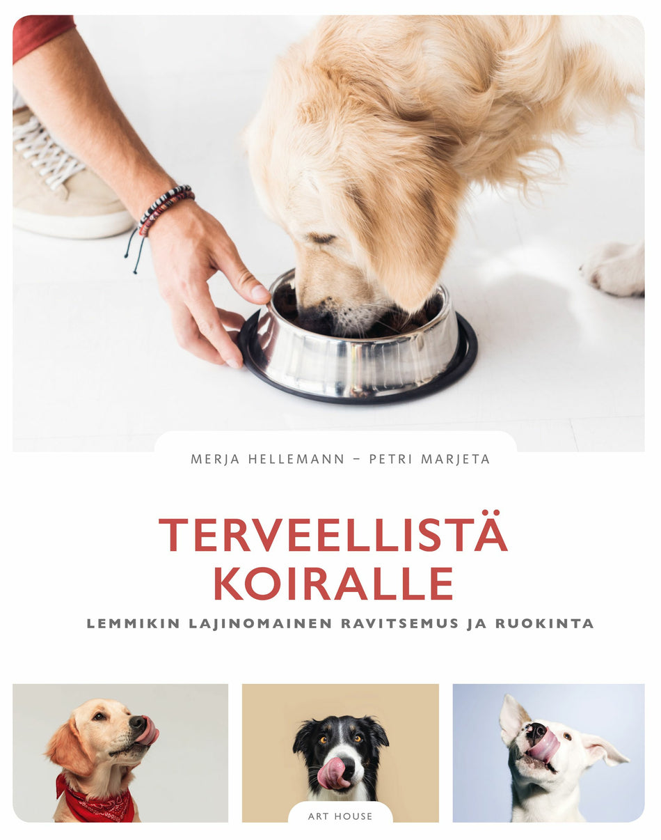 Valokuva kirjasta Merja Hellemann / Petri Marjeta Terveellistä koiralle, kuuluu tuoteryhmään Luonto.