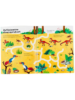 Pyyhittävät Dinosauruspuuhat -puuhakirja 4-6 v
