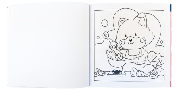 Väritä ja rentoudu Herkkusuut