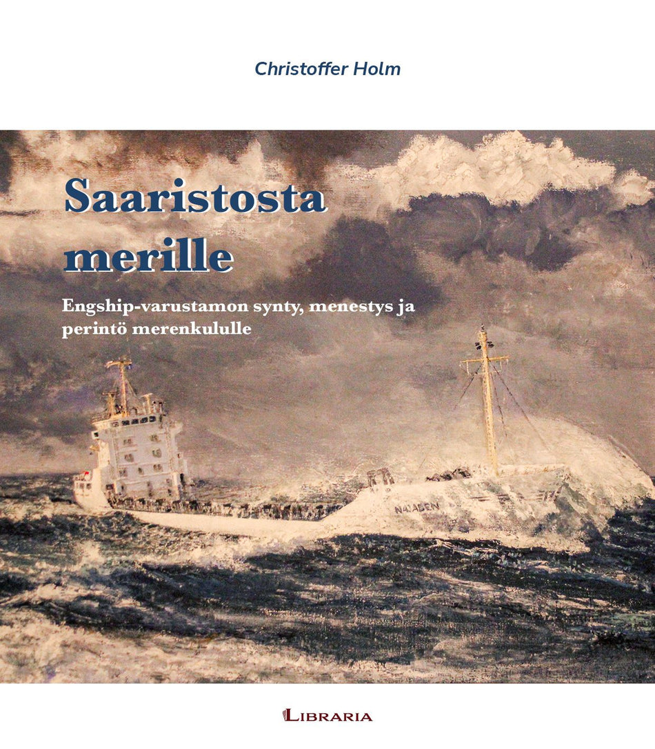 Valokuva kirjasta Christoffer Holm Saaristosta merille, kuuluu tuoteryhmään Historia.