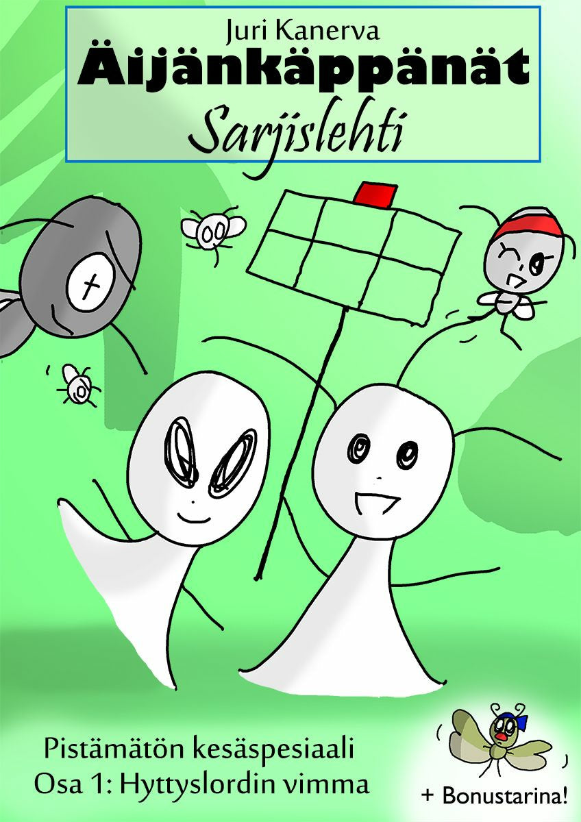 Valokuva kirjasta Juri Kanerva Äijänkäppänät Sarjislehti, kuuluu tuoteryhmään Sarjakuvat.