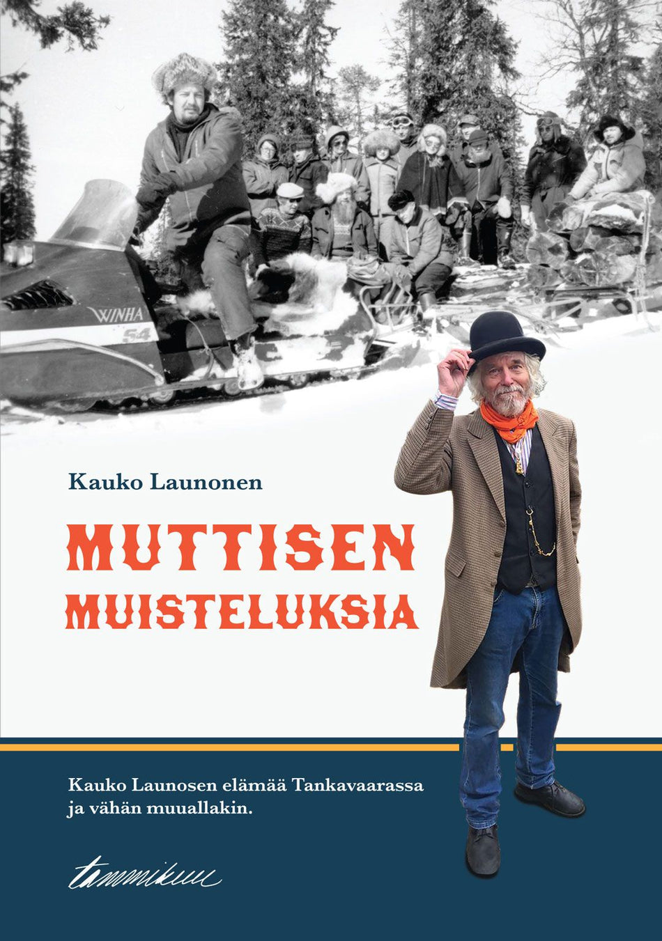Valokuva kirjasta Kauko Launonen Muttisen muisteluksia, kuuluu tuoteryhmään Muut kaunokirjat.
