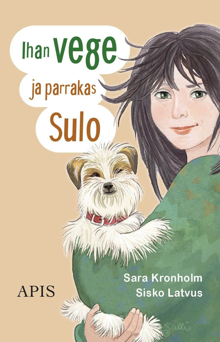 Valokuva kirjasta Sara Kronholm / Sisko Latvus Ihan vege ja parrakas Sulo, kuuluu tuoteryhmään Lasten romaanit lorut ja runot.