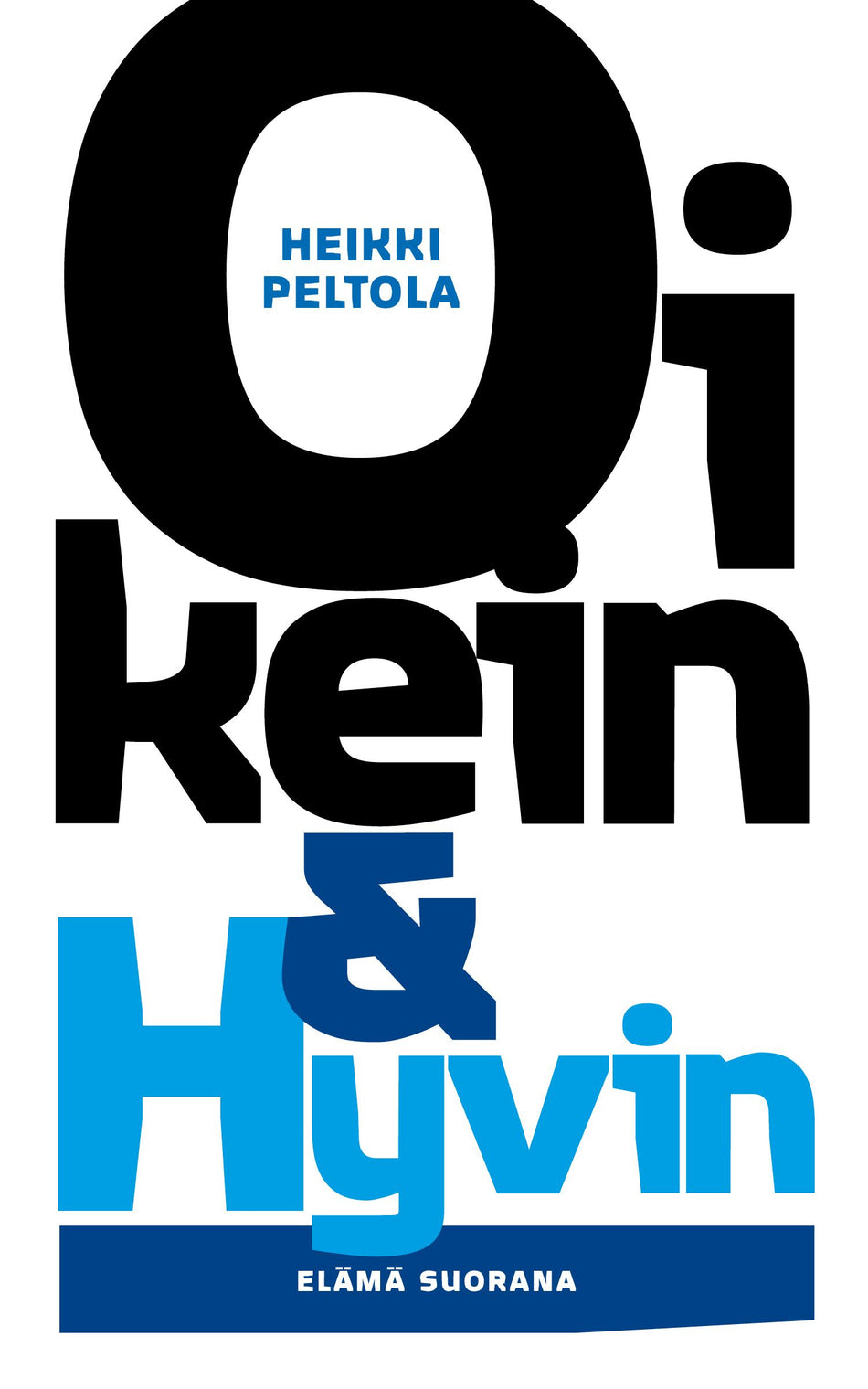 Valokuva kirjasta Heikki Peltola Oikein &amp; Hyvin, kuuluu tuoteryhmään Psykologia filosofia.