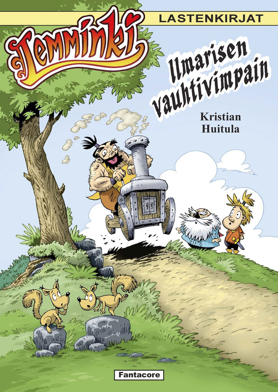 Valokuva kirjasta Kristian Huitula Lemminki - Ilmarisen vauhtivimpain, kuuluu tuoteryhmään Lasten kuvakirjat.