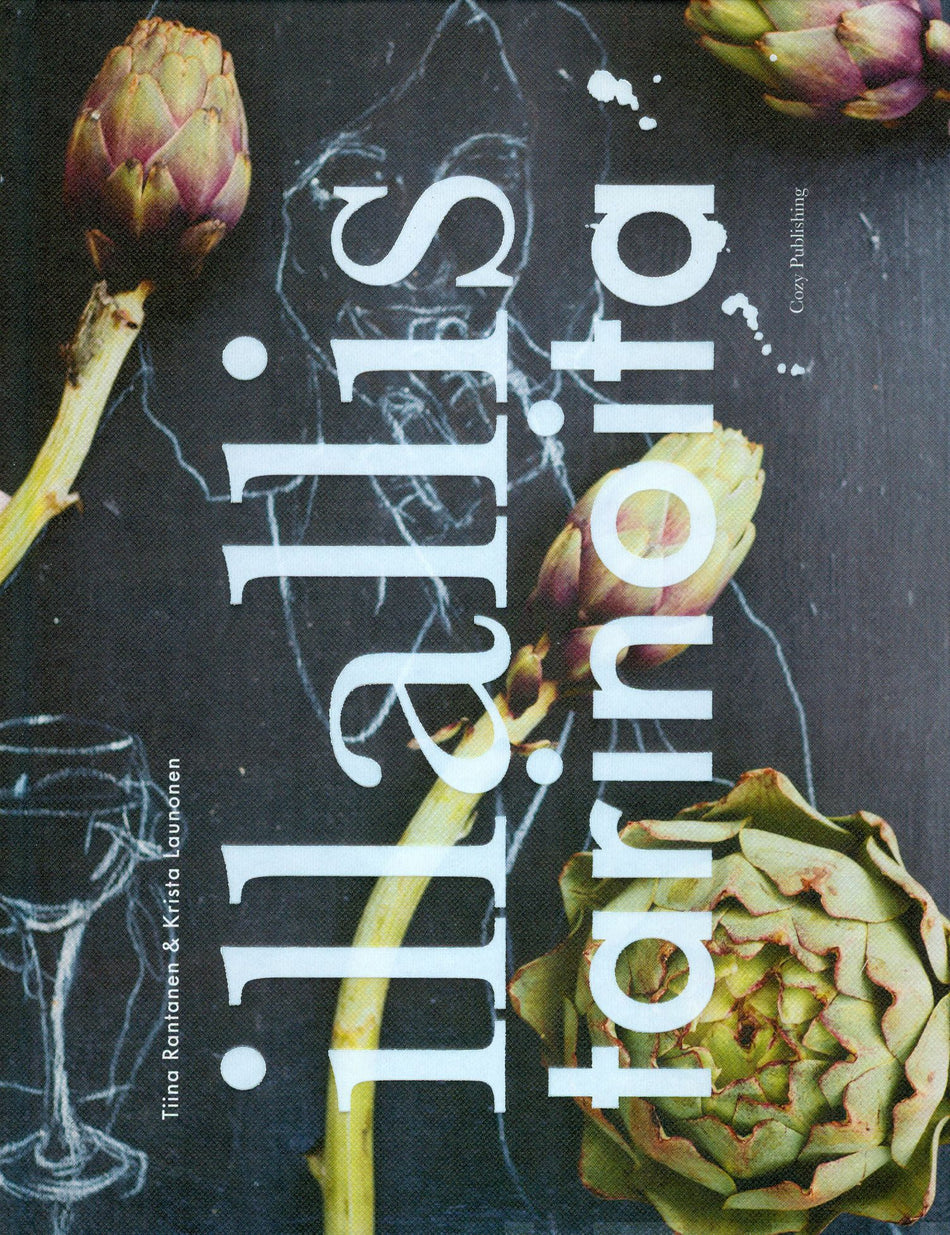 Valokuva kirjasta Tiina Rantanen Illallistarinoita, kuuluu tuoteryhmään Keittokirjat sisustus.