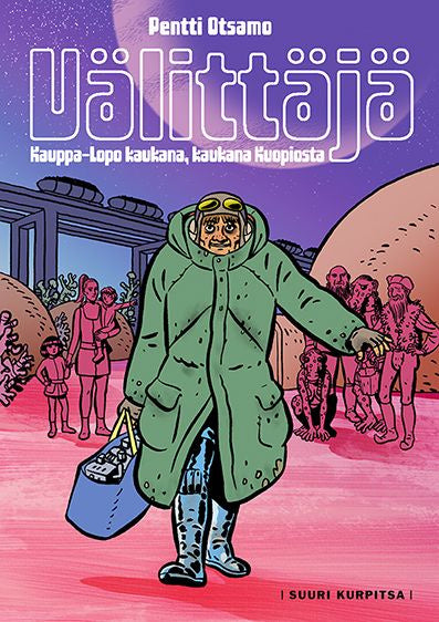 Valokuva kirjasta Pentti Otsamo Välittäjä, kuuluu tuoteryhmään Sarjakuvat.
