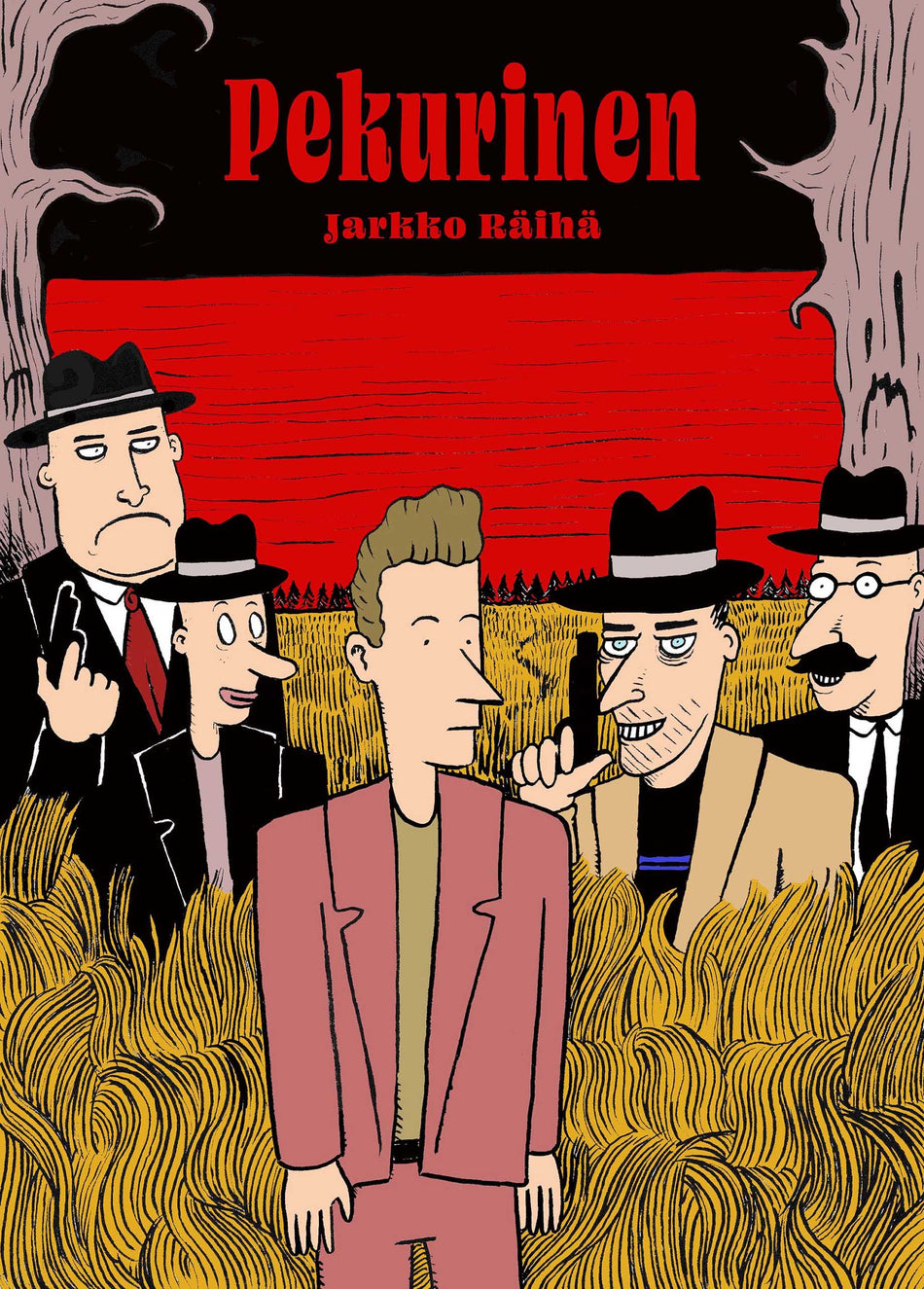 Valokuva kirjasta Jarkko Räihä Pekurinen, kuuluu tuoteryhmään Sarjakuvat.