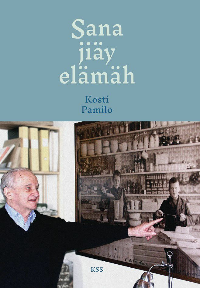 Valokuva kirjasta Kosti Pamilo Sana jiäy elämäh, kuuluu tuoteryhmään Sanakirjat.