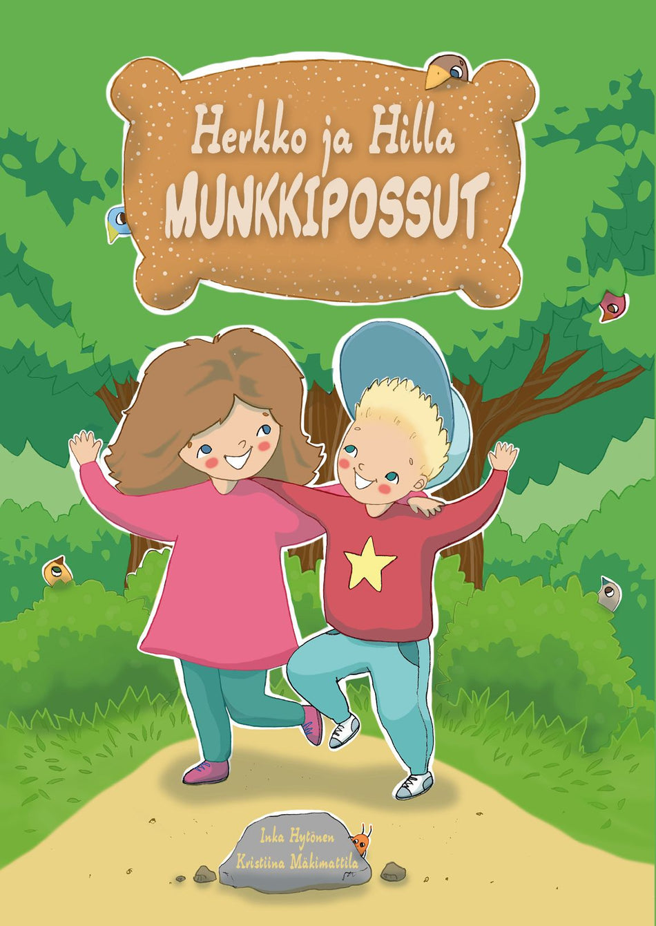 Valokuva kirjasta Inka Hytönen Herkko ja Hilla – Munkkipossut, kuuluu tuoteryhmään Lasten kuvakirjat.