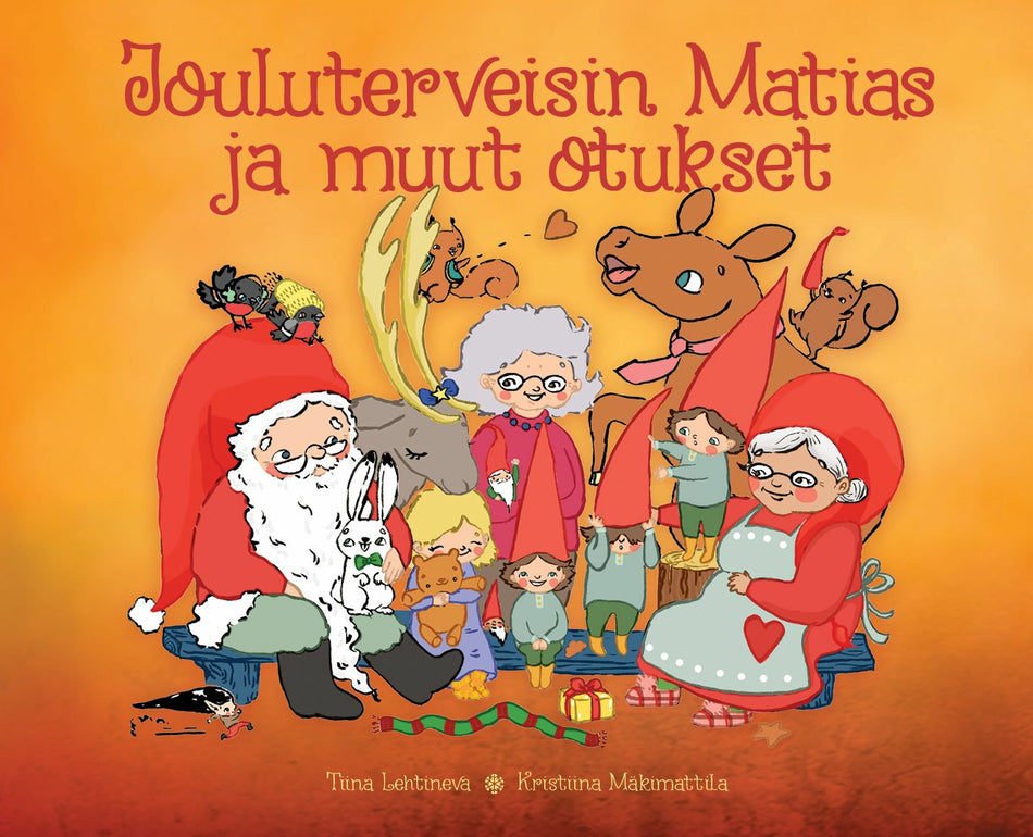 Valokuva kirjasta Tiina Lehtineva Jouluterveisin Matias ja muut otukset, kuuluu tuoteryhmään E-kirjat lapset ja nuoret.