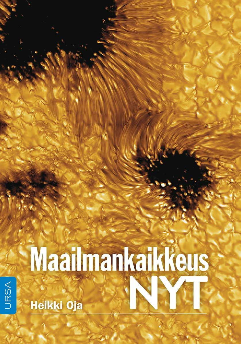 Valokuva kirjasta Heikki Oja Maailmankaikkeus nyt, kuuluu tuoteryhmään Luonto.