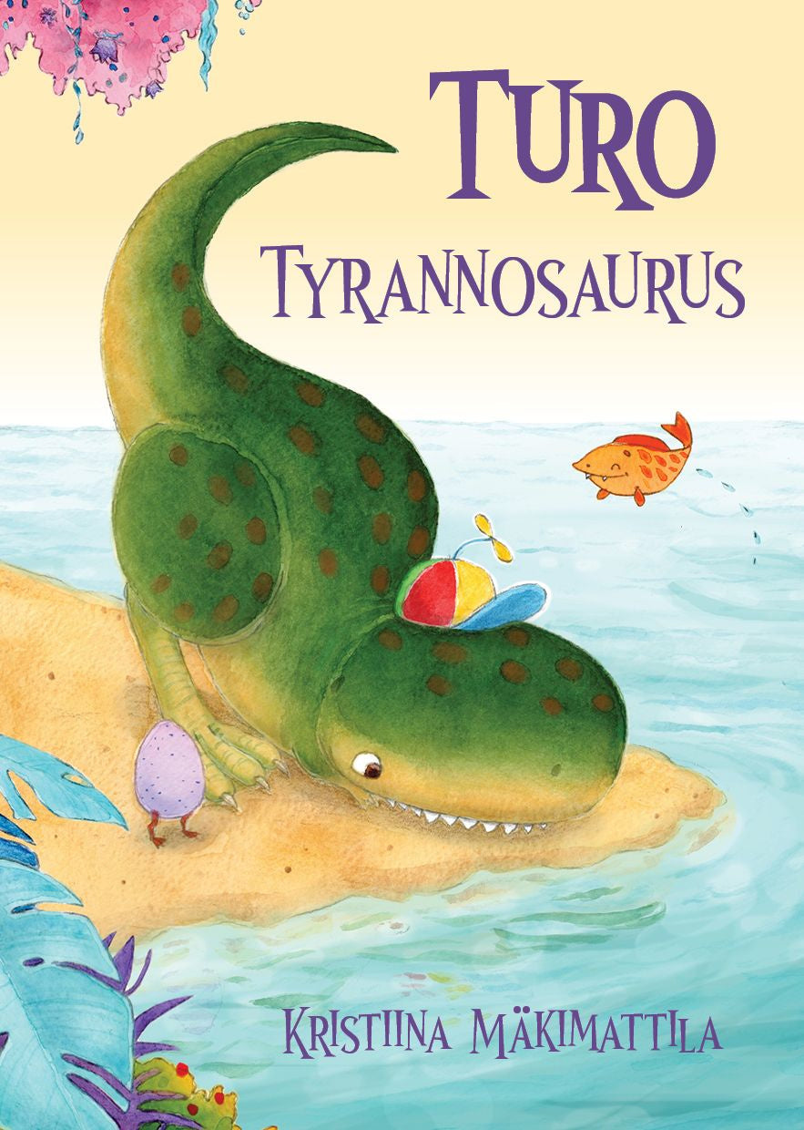Valokuva kirjasta Kristiina Mäkimattila Turo Tyrannosaurus, kuuluu tuoteryhmään Lasten kuvakirjat.