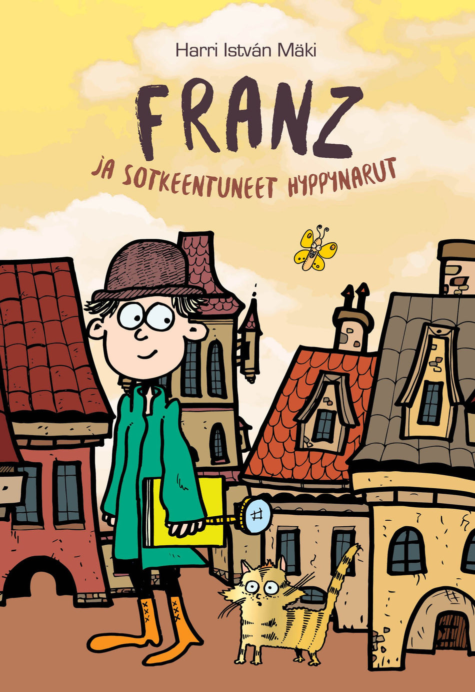 Valokuva kirjasta Harri István Mäki Franz ja sotkeentuneet hyppynarut, kuuluu tuoteryhmään Lasten kuvakirjat.