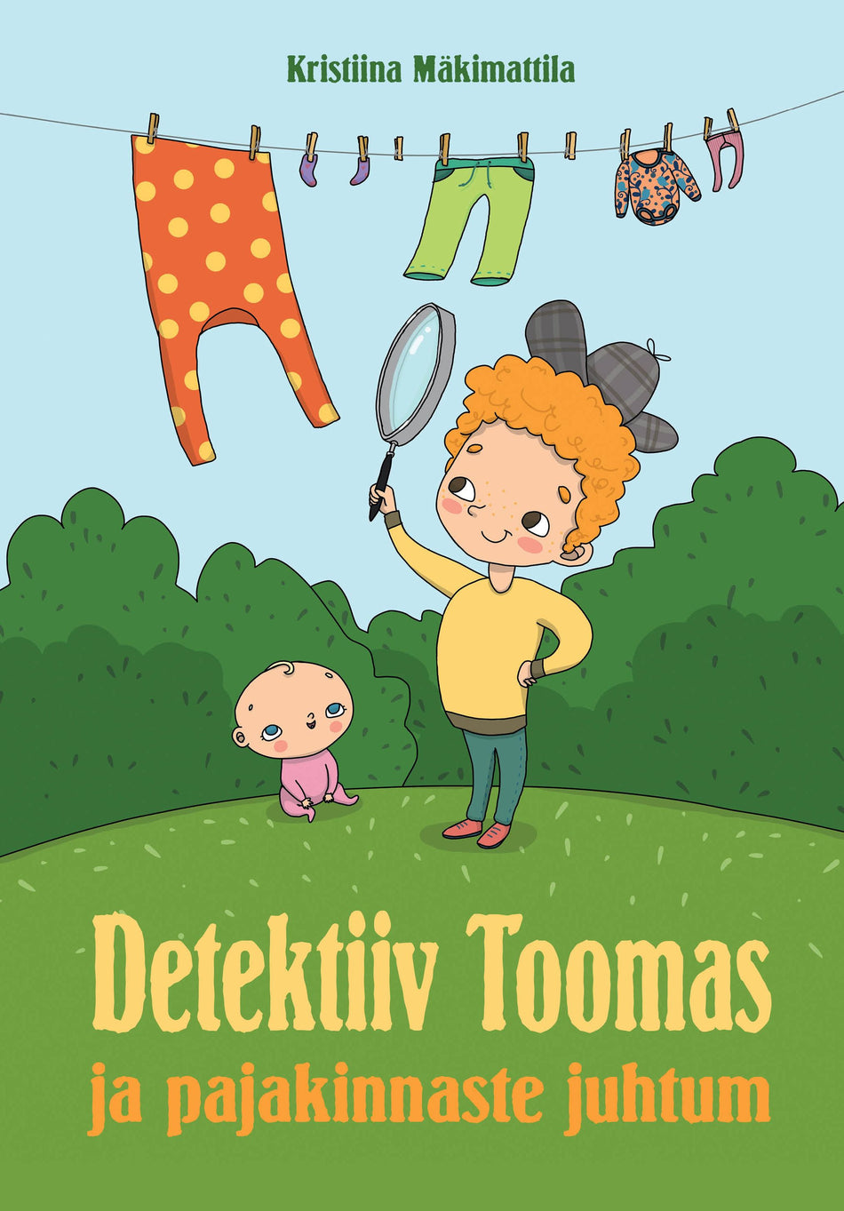 Valokuva kirjasta Kristiina Mäkimattila Detektiiv Toomas ja pajakinnaste juhtum, kuuluu tuoteryhmään Lasten kuvakirjat.