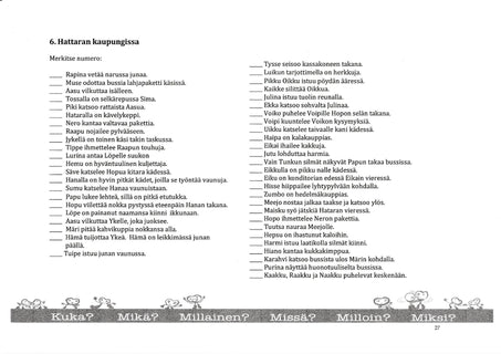 Ota kiinni mandariini: harjoituskirja 1
