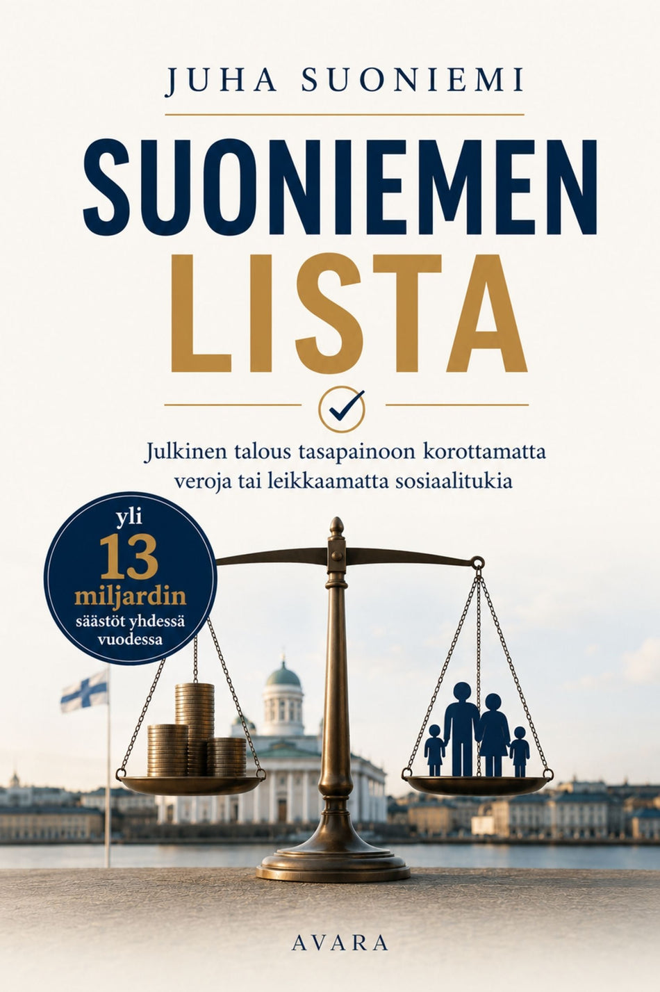 Valokuva kirjasta Juha Suoniemi Suoniemen lista, kuuluu tuoteryhmään E-kirjat tieto.