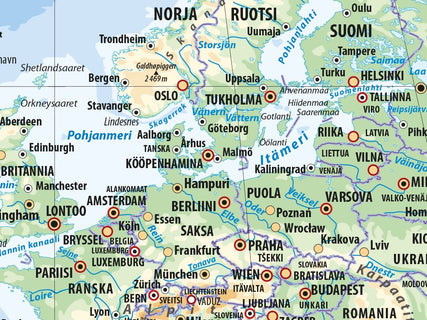 Maailma seinäkartta