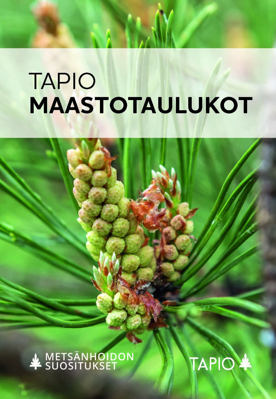 Valokuva kirjasta  TAPIO Maastotaulukot, kuuluu tuoteryhmään Luonto.