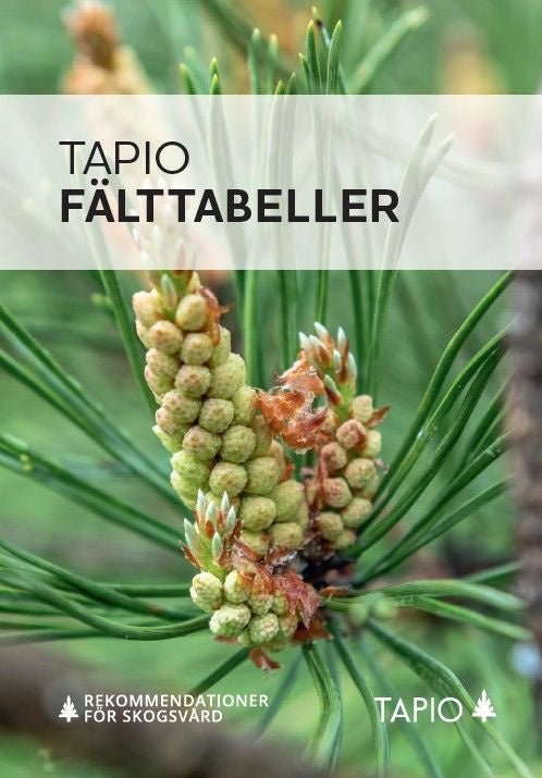 Valokuva kirjasta  Tapio Fälttabeller, kuuluu tuoteryhmään Luonto.