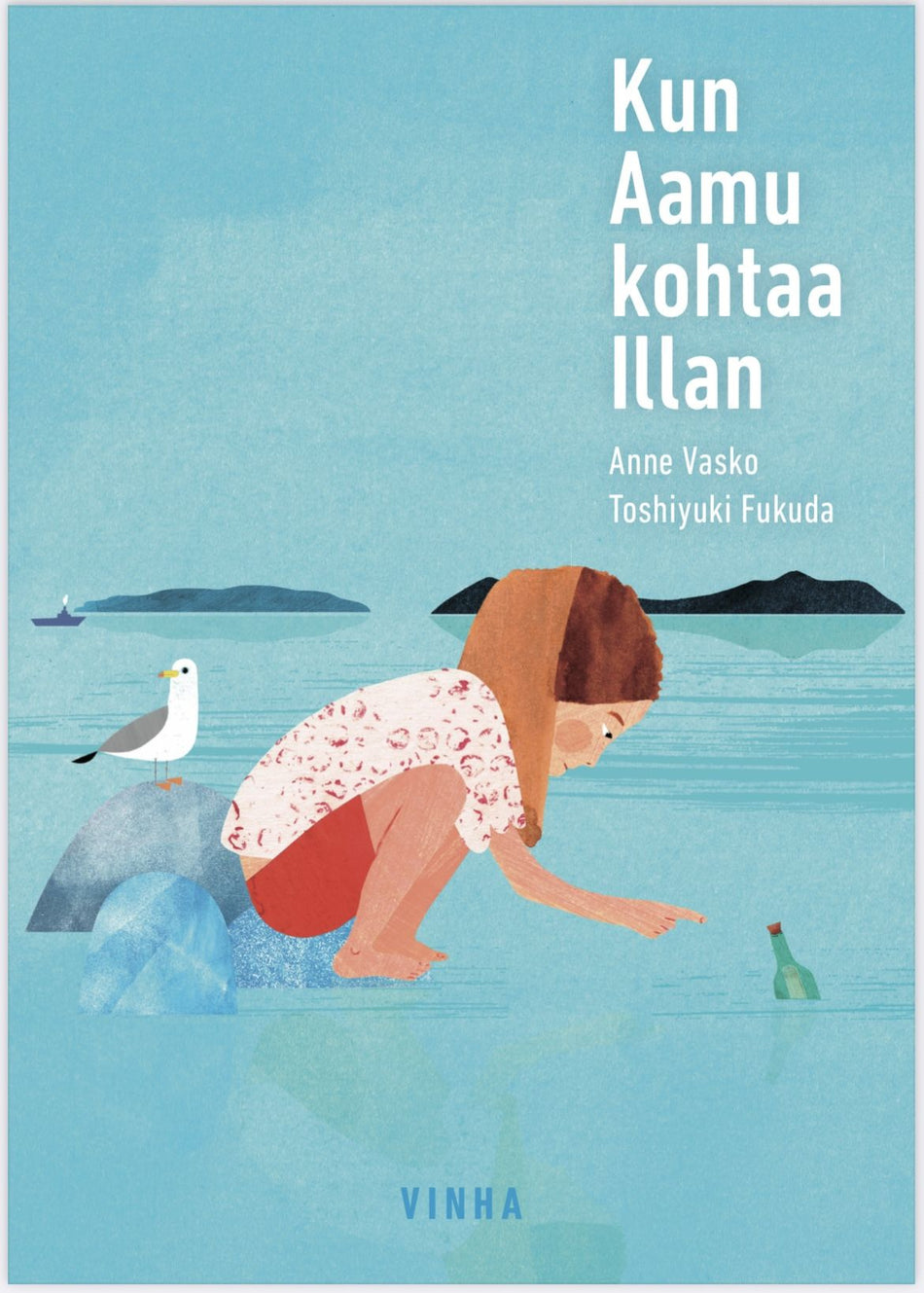 Valokuva kirjasta Anne Vasko / Toshiyuki Fukuda Kun Aamu kohtaa Illan - Kun Ilta kohtaa Aamun, kuuluu tuoteryhmään Lasten kuvakirjat.