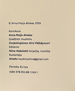 Voinko sanoa eläneeni