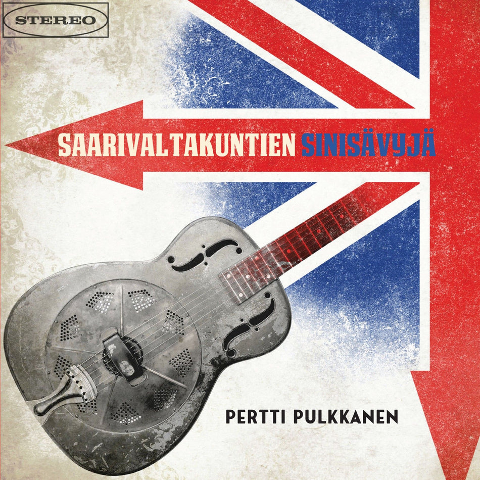 Valokuva kirjasta Pertti Pulkkanen Saarivaltakuntien sinisävyjä, kuuluu tuoteryhmään Musiikki.